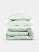 3 Pc-Duvet Cover Set – Light Green