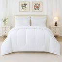 Hypoallergenic 7-piece comforter bedding set designed for year-round comfort and effortless care.