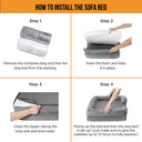 Foam Bolster Dog Bed