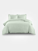 3 Pc-Duvet Cover Set – Light Green