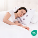 Relaxing sleep pillow with soft, breathable outer fabric and plush construction suitable for everyday use. 
