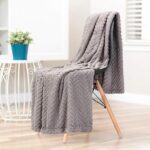 Embossed Plush Throw Blanket - 50" * 60"-beddora