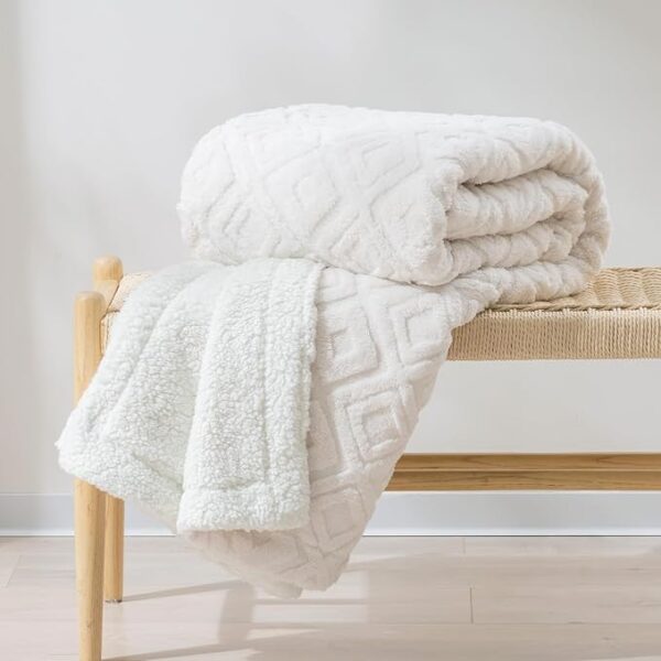 Sherpa throw - beddora bedding- buy at wholesale in canada